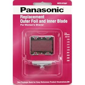 Panasonic WES9759P Combo Replacement Shaver Foil and Blade Set