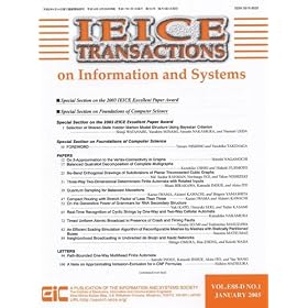 Ieice Transactions - Parts a-D - Complete Set