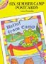 Six Summer Camp Postcards (Dover Little Activity Books)