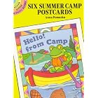 Six Summer Camp Postcards (Dover Little Activity Books) by  Anna Pomaska