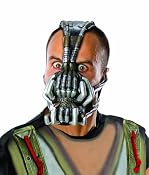 Amazon.com: Rubie's Costume Co Batman Dark Knight Rises Three-Fourth Bane Mask, Multi-Colored, One Size: Clothing