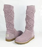 51V4KRfuaVL. SL160  Dst Wysteria Classic Argyle Knit Ugg Boots Uggs Size 9