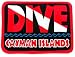 All Products : Dive Grand Cayman Islands Patch Embroidered Iron On Scuba Diving Flag Emblem Souvenir