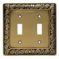 Paisley Double Switch Wall Plate- Set of 2