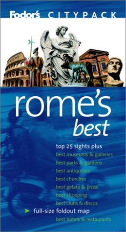 City Travel Guides Discounted  Books : Fodor's Citypack Rome's Best, 5th Edition (Citypacks)