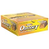 Premier Nutrition Odyssey Triple Layer Protein Bar, Caramel Nut,  2.8 Ounce Bars (Pack of 12)