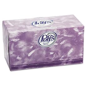 Puffs White Facial Tissue - 216 per box