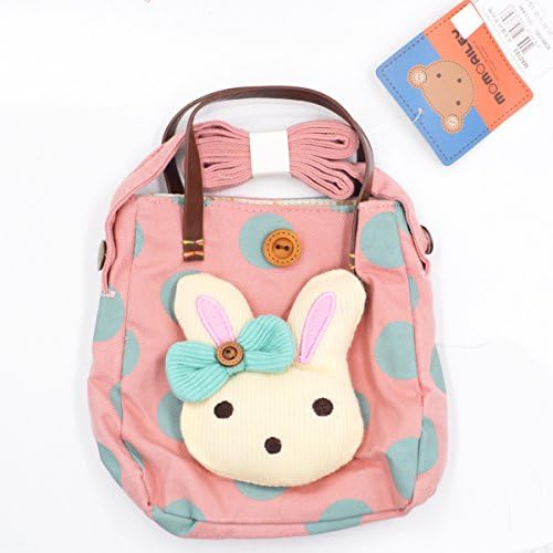 Holly Store Little Girl's Mini Rabbit Crossbody Bag - Girls Handbag Purse Pink