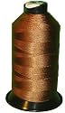 Bonded Nylon Sewing Thread Size #138 T135 1250 Yard Color Brown for Outdoor, Leather, Bag, Shoes, Canvas, Upholstery