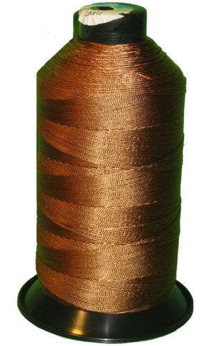 Item4ever® Brown T270 v-277 Bonded Nylon Sewing Thread 800 Yard for Outdoor, Leather, Bag, Upholstery