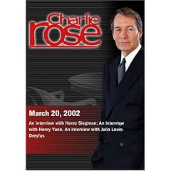 Charlie Rose with Henry Siegman; Henry Yuen; Julia Louis-Dreyfus (March 20, 2002)