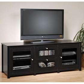 Santino Plasma / LCD TV Console with 2 Sliding Drawers By Prepac Furniture