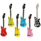 Kangaroo's Inflatable Rock 'N Roll Electric Guitars, 18-Pack