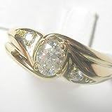 14K Man's Diamond Ring