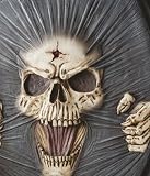 medieval demon toilet seat gothic skull throne seat New