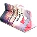 Vogue Shop Pineapple Pattern Soft TPU Wallet Flip Case for Samsung Galaxy S6 Bundle with Stylus Pen (Never Stop Dreaming)