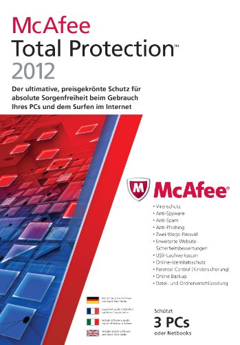 McAfee Total Protection 2012 – 3 User