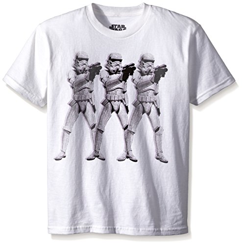 Star Wars Boys' Stormtrooper T-Shirt, Classic White, X-Large/18-20