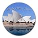 Round Mousepad of Sydney Australia Opera House