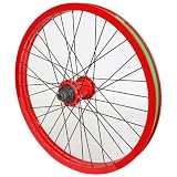 Odyssey Hazard Lite Rear Wheel - 20 x 1.75, 36H, Polished Red