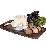igourmet Brie Acacia Wood Cheese Board