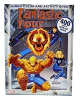Fantastic Four Jumbo 400 Pages of Coloring And Activities Book!