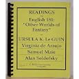 Readings for English 181: Other Worlds of Fantasy by Jorge Luis Borges