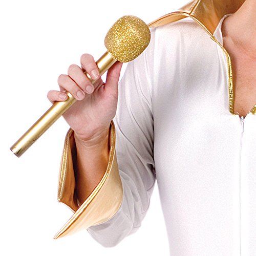Glitter Microphone Gold