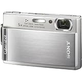 Sony Cybershot DSCT300 10.1MP Digital Camera with 5x Optical Zoom with Super Steady Shot (Silver)