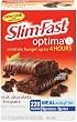 Slim-Fast Optima Meal Bars, Rich Chocolate Brownie, 1.97-Ounce Bars in 6-Count Boxes (Pack of 6)