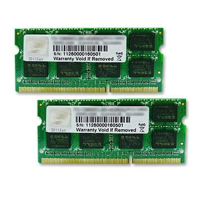G.SKILL 16GB (2 x 8G) 204-Pin SO-DIMM DDR3 1600 (PC3 12800) Laptop Memory F3-1600C10D-16GSQ On Sale