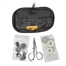 Raine Military Sewing Kit, Black