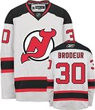 Martin Brodeur White Reebok NHL Premier New Jersey Devils Jersey - X-Large