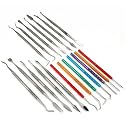 19 Wax Carver Spatula Dental Polymer Clay Carving Tools