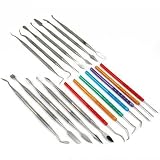 19 Wax Carver Spatula Dental Polymer Clay Carving Tools