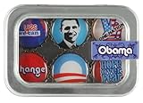 Obama Bottle Cap 6 pc Magnet Set w/ Case
