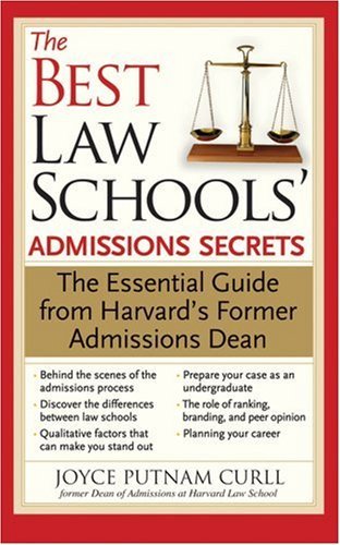 51V4xgQPcFL The Best Law Schools Admissions Secrets