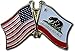 Flagline California - State Friendship Lapel Pin