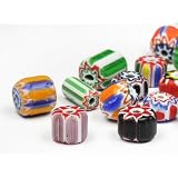 Exotic Perlen 'Cheveron Mini Mix' zum Auff�deln und Aufn�hen 6-12mm (Farben und Gr�ssen Mix), 100 St�ckvon "Fashion Jewellry"