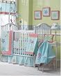 Sumersault Sally the Seahorse 4 pc Crib Set