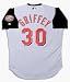 Ken Griffey Jr. Autographed Cincinnati Reds Away Jersey from Upper Deck