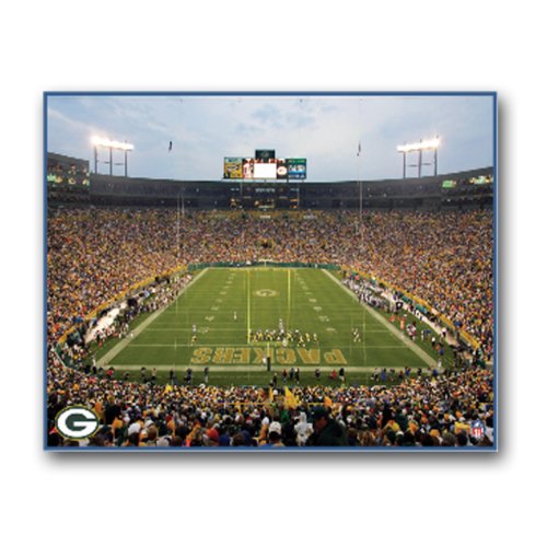 NFL Green Bay Packers Stadium 22x28 Canvas Art