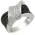 goldmaid Damenring Silber 925 Band aus weissen Zirkonia, Pa R3831S