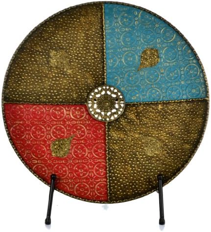 Decorative Plate Moorish Splendor 20" Diameter W Rack