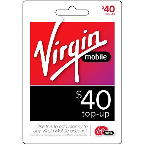 Virgin Mobile 40 Top up Refill prepaid card Tiabangartur