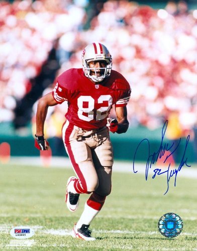 John Taylor Autographed San Francisco 49ers 8x10 Photo PSA