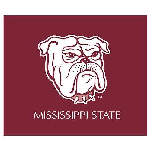 Buy Biederlack Mississippi State Bulldogs 60x50 Fleece Throw by Biederlack