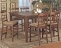 Modern Counter Height 7 Pc Pub Bar Dining Table Set <!--aoeui-->