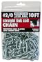 Crawford-Lehigh C160PK 2/0-by-10-Foot 520-Pound Capacity Straight Link Coil Chain