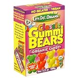 Let's Do Organic Classic Gummi Bears, 3.5-Ounce Boxes (Pack of 12)